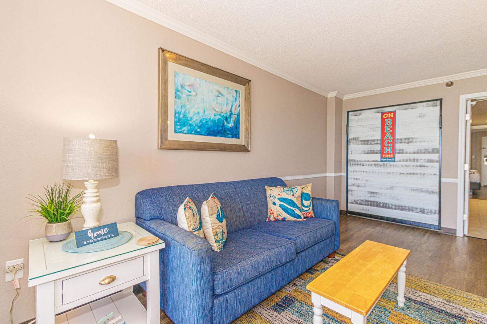 Oceanfront 1 Bedroom Suite With Beautiful Decor And Accents Caravelle Resort 1039 Sleeps 6 Guests マートルビーチ エクステリア 写真