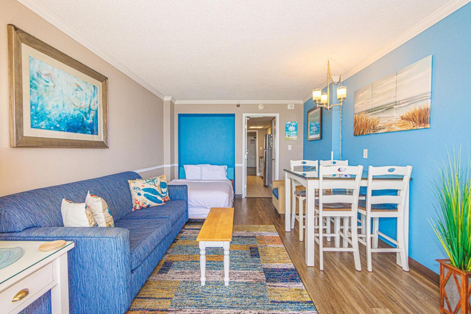 Oceanfront 1 Bedroom Suite With Beautiful Decor And Accents Caravelle Resort 1039 Sleeps 6 Guests マートルビーチ エクステリア 写真